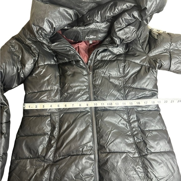 Sam Edelman Black Long Puffer Jacket - Picture 5 of 7